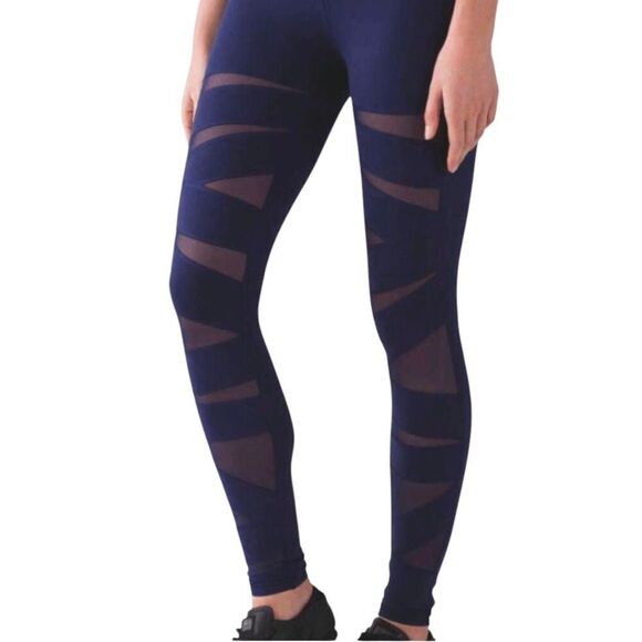 LULULEMON ATHLETICA Wunder Under Pant (Hi-Rise) (Tech Mesh) Size 6 - Picture 2 of 6